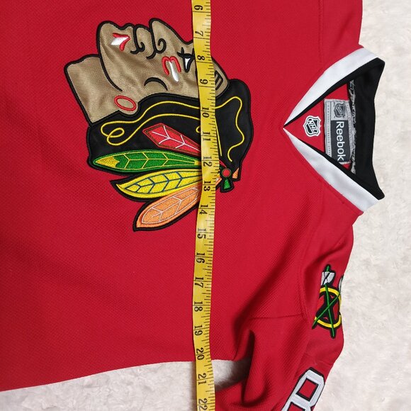 NHL Hockey Reebok Center Ice Sports Athletic Jersey Youth Chicago Blackhawks - Picture 4 of 9